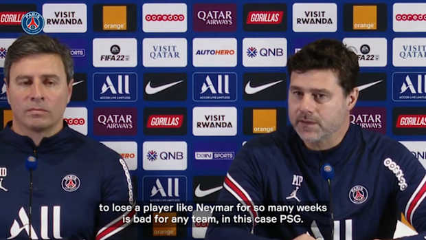 Pochettino: 'We’re not thinking of replacing Neymar but of finding solutions'